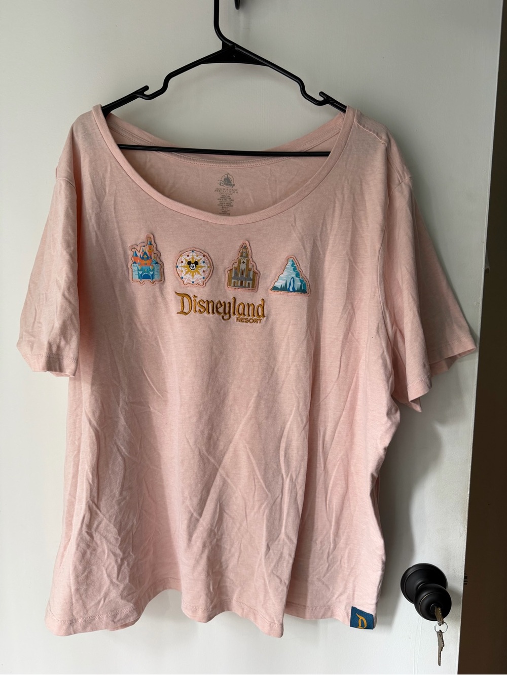 Disney Pink Short Sleeve Disneyland Resort Tee